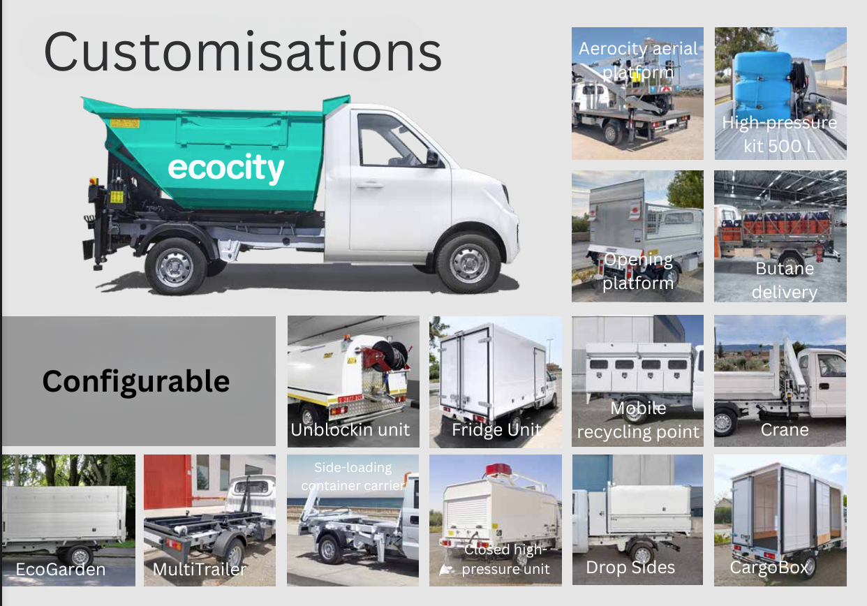 Truck Customisation Options